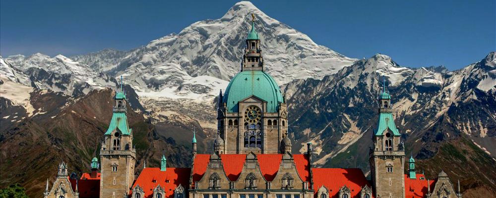 Our city in the mountains-City hall